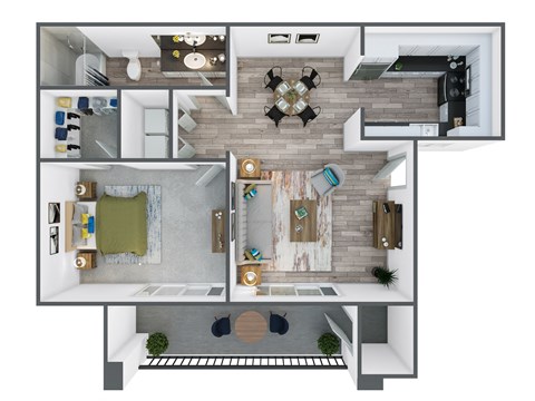 Portofino Floor Plan at Springs at Continental Ranch, Tucson, AZ, 85743